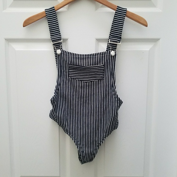 pinstripe bodysuit